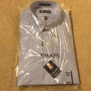 New Chaps blue button down